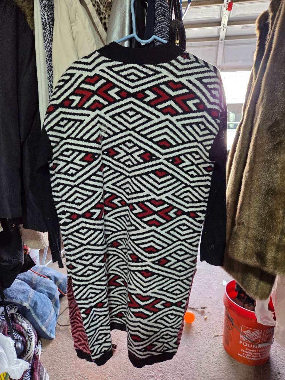 Duster sweater